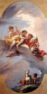  nus Tableaux - Vénus et Adonis grande manière Sebastiano Ricci